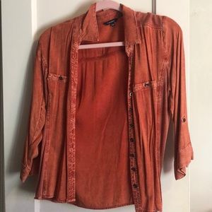 Button up long sleeve shirt